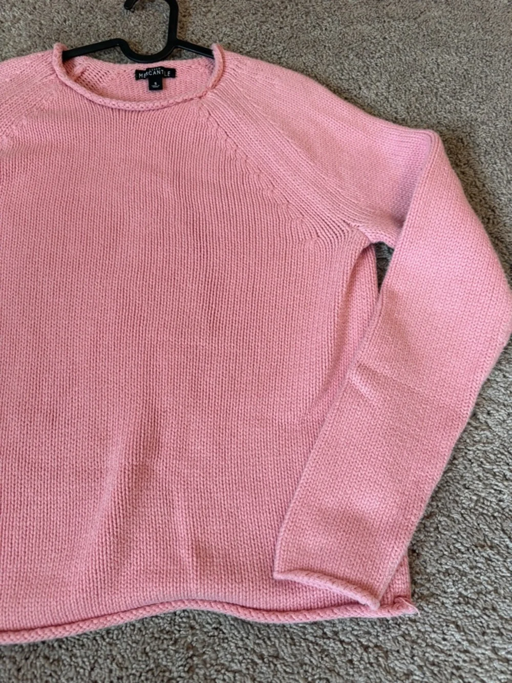 J. Crew Pink Crewneck Sweater